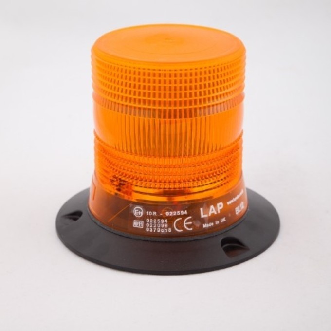 Girofar Xenon Multivoltaj pt Motostivuitoare 10-100V 2W cu fixare in 3 puncte